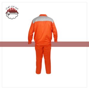 لباس کار آلفا استخوانی نارنجی