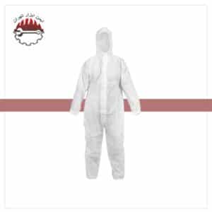 لباس یکبار مصرف یکسره سفید