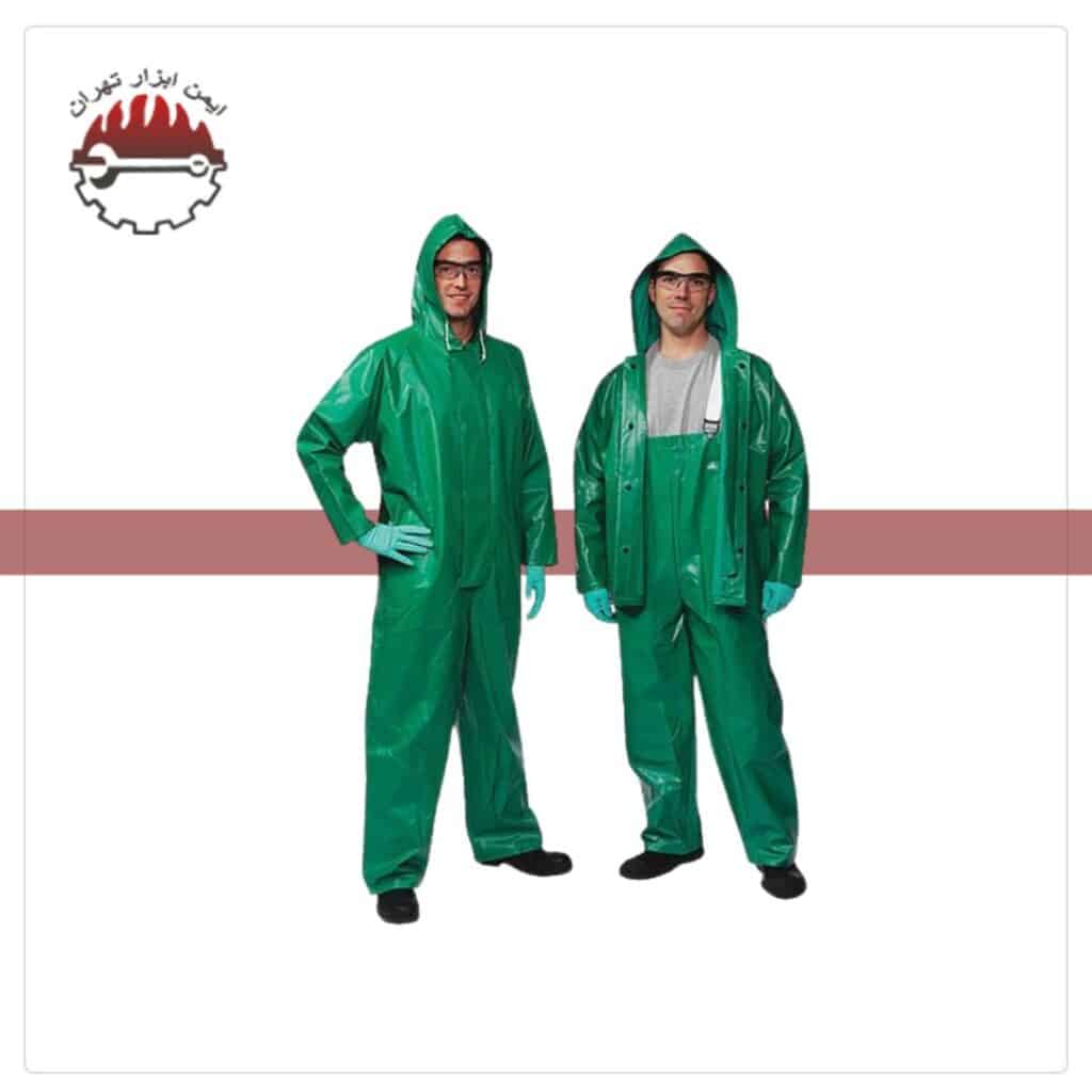 لباس ضد اسید پرومکس سبز