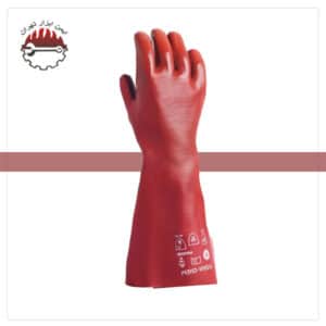 دستکش ضد اسید پوشا مدل Chem sanded