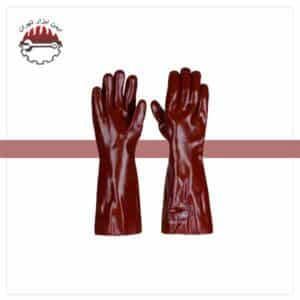 دستکش ضد اسید ساق بلند پوشا