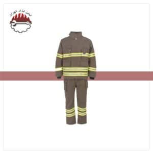 لباس اطفا حریق خاکی