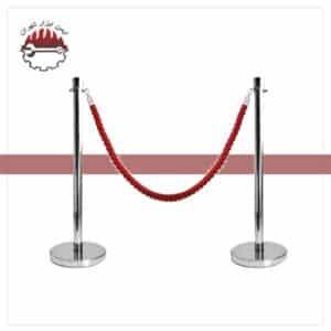 پایه راهبند تشریفات طنابی
