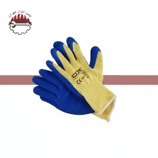 Untitled design(66) دستکش ایمنی ضد برش لاتکس لوکس OX