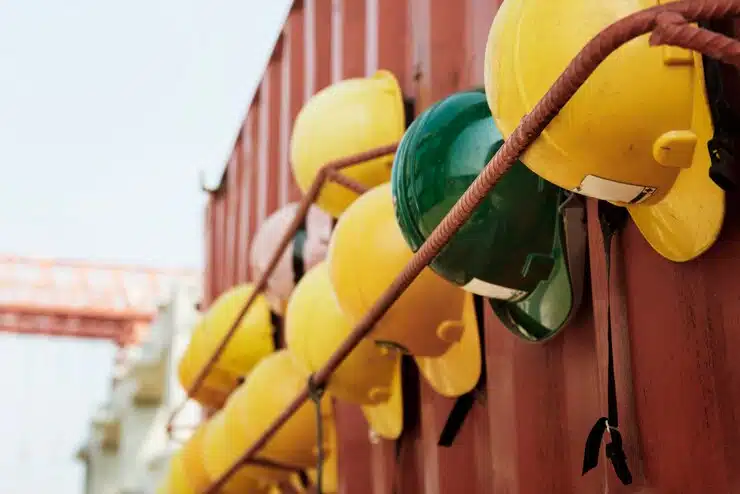 استاندارد های کلاه ایمنی در کارگاه های ساختمانی