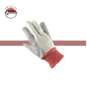 خرید دستکش ایمنی خالدار پاکستانی